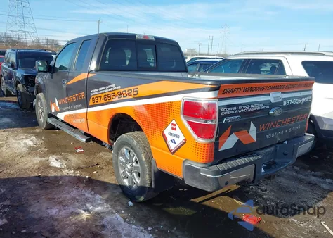 2013 Ford F-150 Xlt из США, поврежденный, VIN 1FTFX1EF9DKD52366